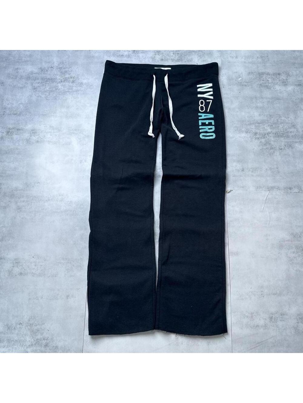 Y2K Aeropostale 87 NYC Black Pants
